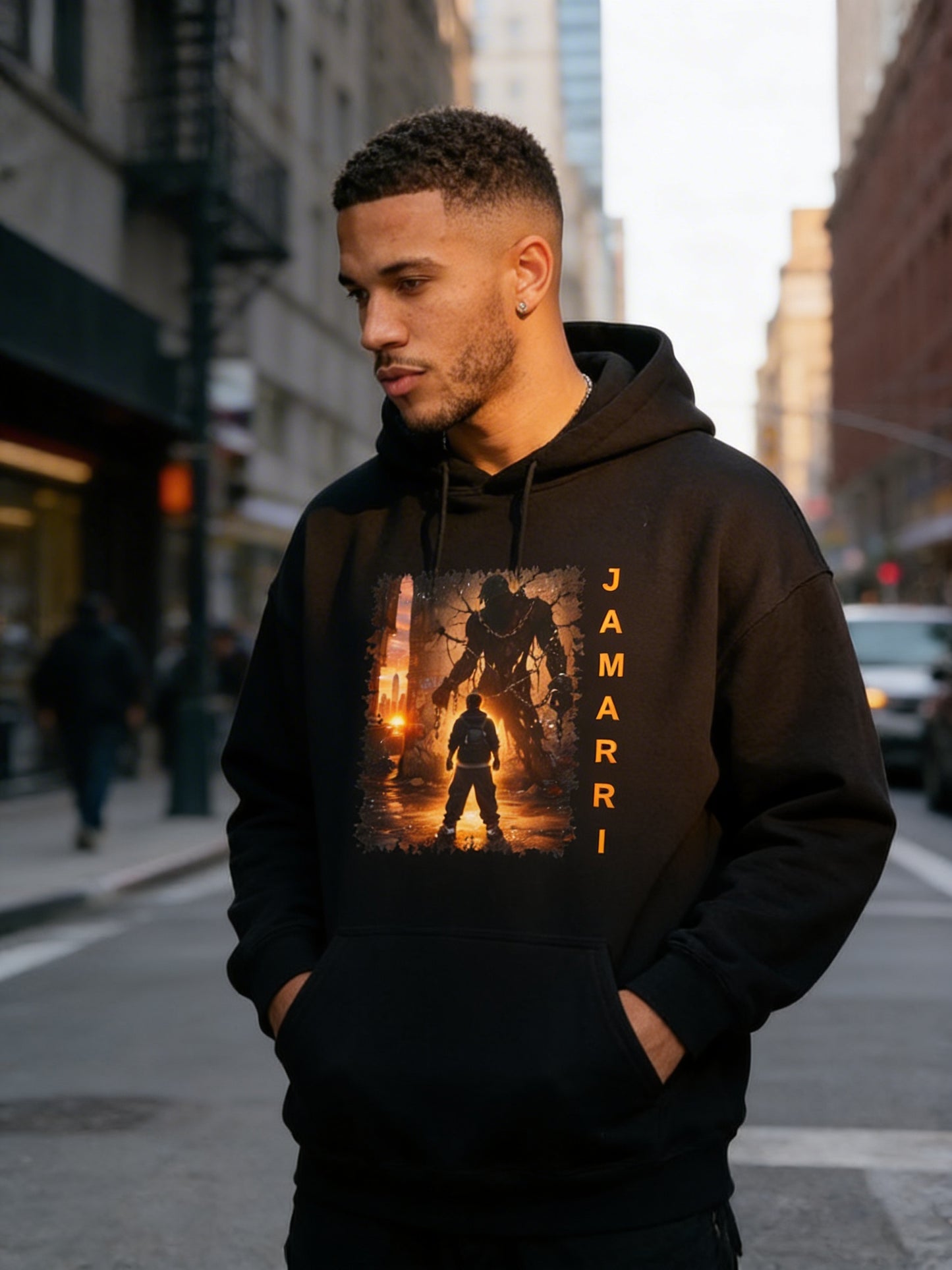 Fear Made Me Fearless Hoodie – Premium Men’s Streetwear