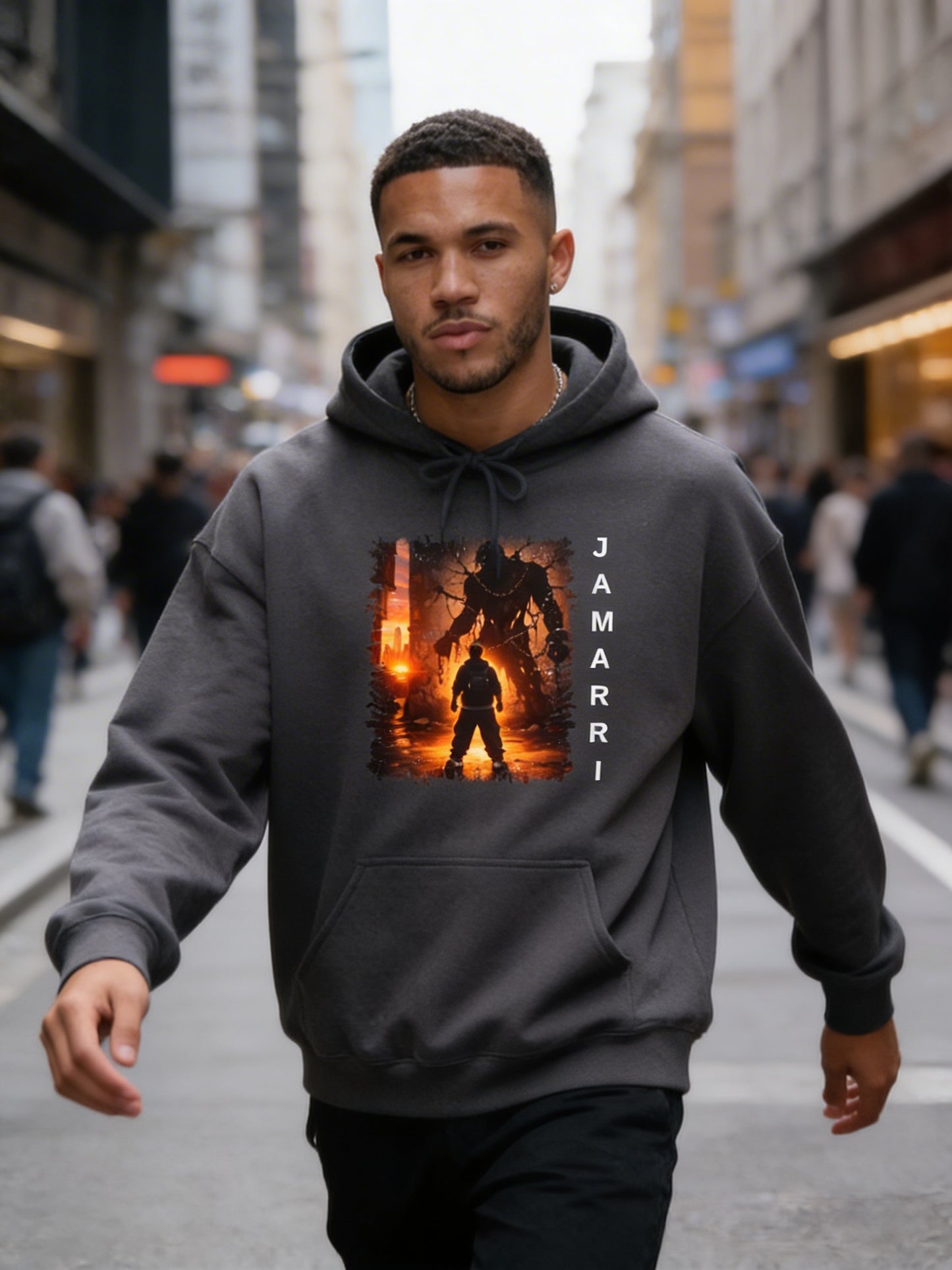 Fear Made Me Fearless Hoodie – Premium Men’s Streetwear